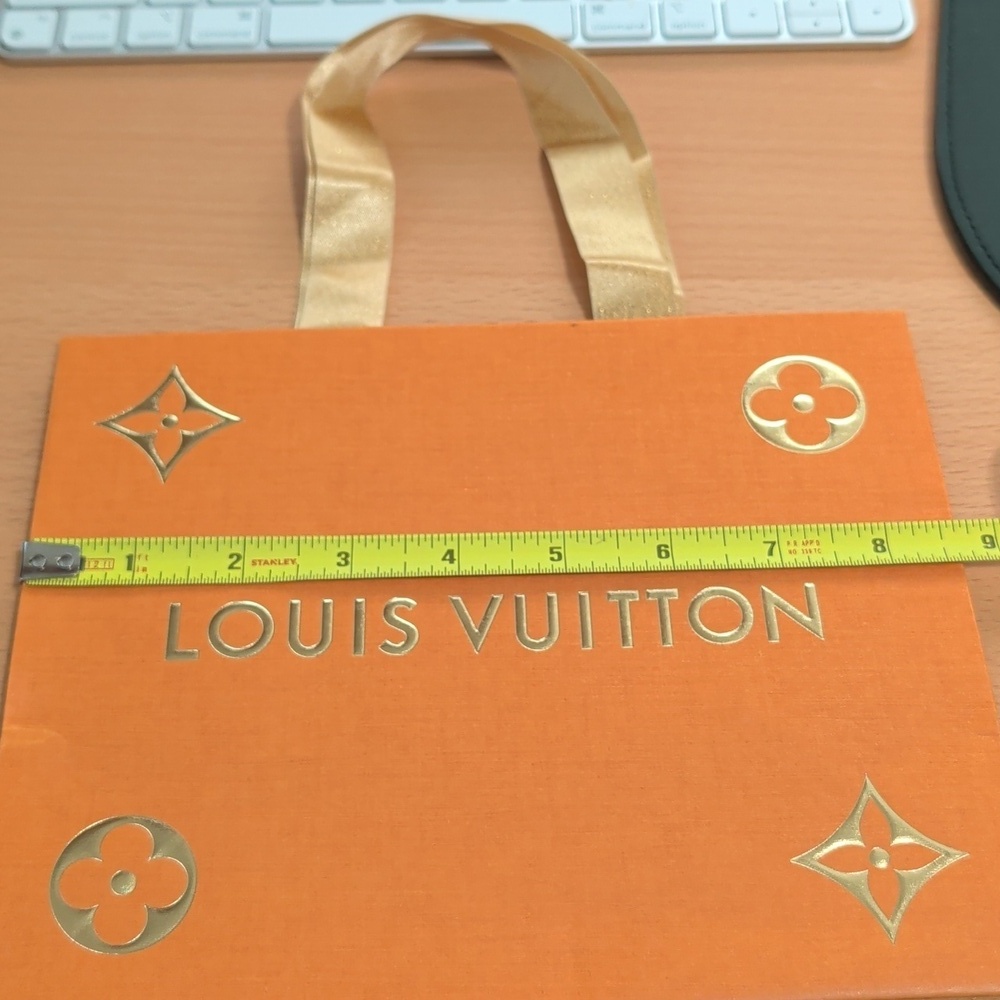 Louis Vuitton Orange and Gold Handbag - Picture 2 of 3